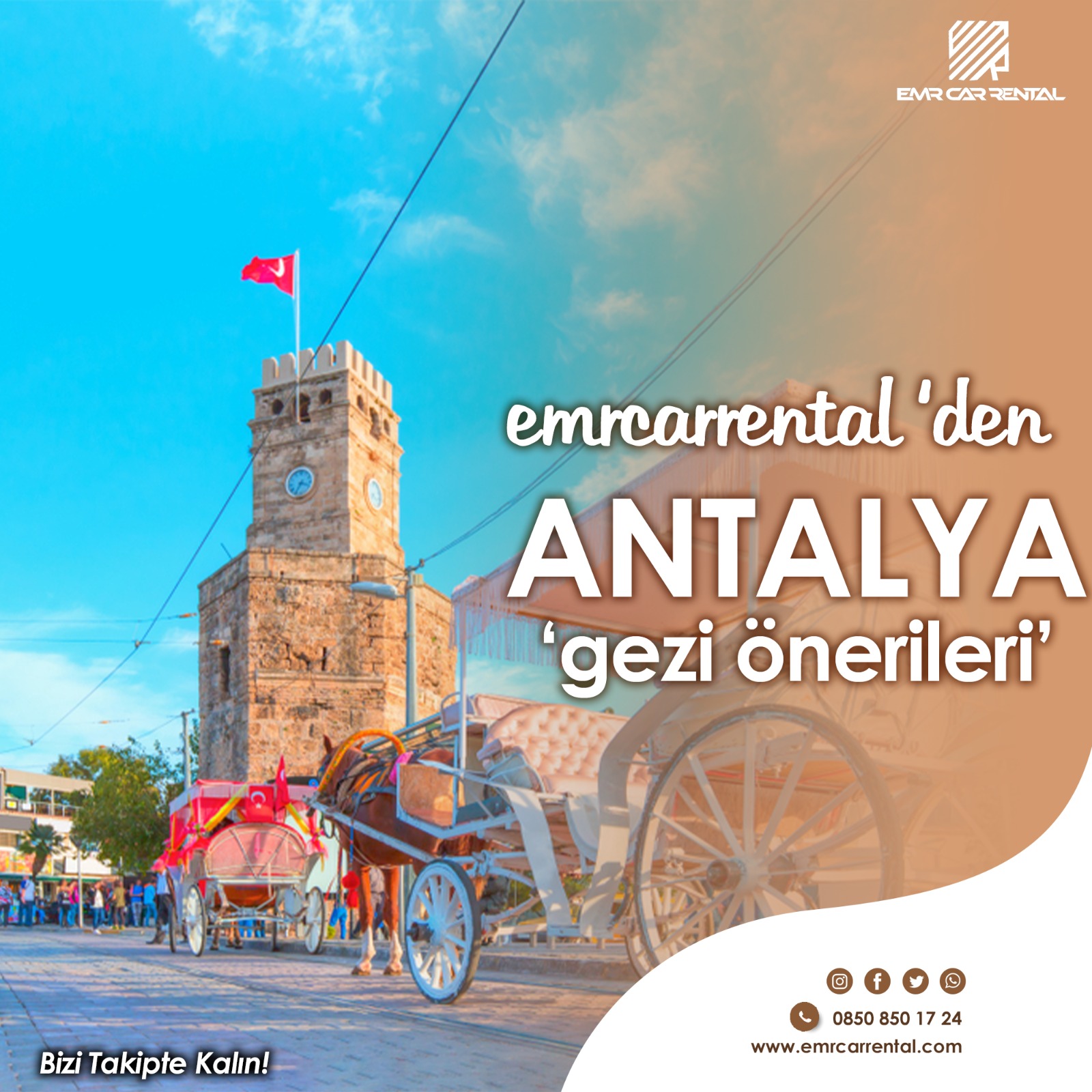 Emr Car Rental ile Antalya Gezisi